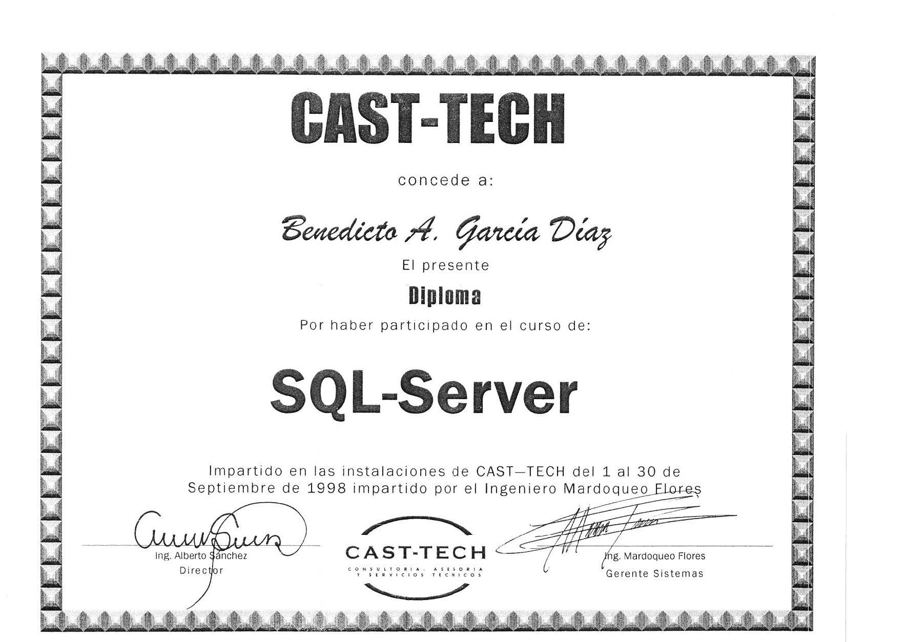 CAST-TECH SQL